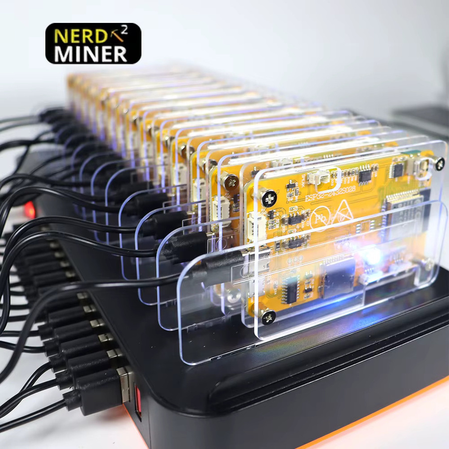 Lucky Miner LV04 Bitcoin NerdMiner V2 Solo-Miner mit 2,8 Zoll Display, 1000KH/s SHA-256, Plug & Play Mini-Kryptominer - Bild 3