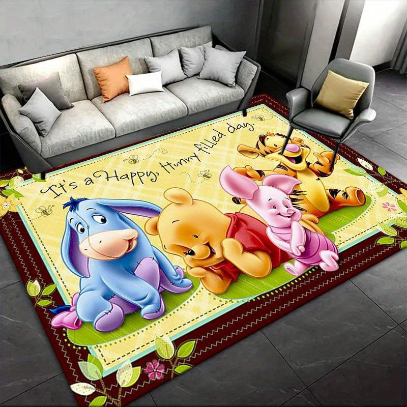 Yun Heng Three Teppich Läufer Winnie Puuh Muster, Rutschfest und Waschbar, Polyester, Mehrfarbig, B/T: 60 x 90 cm - Bild 2