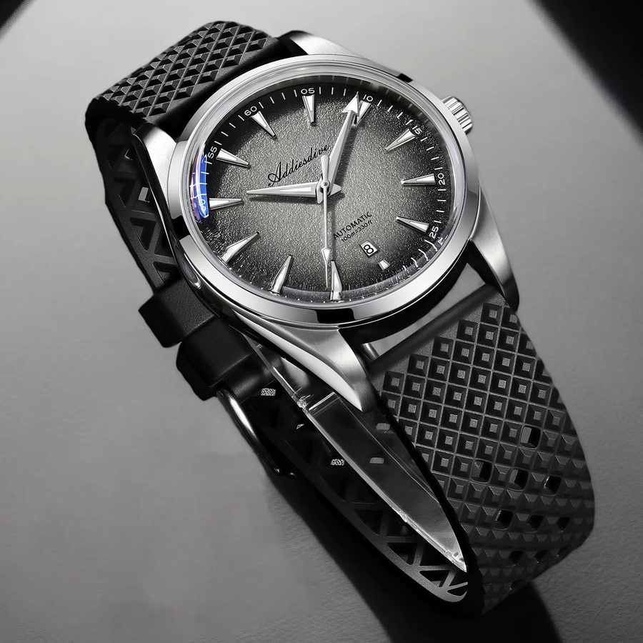 ADDIESDIVE Armbanduhr, Automatik, Edelstahl, Blau, Herren - Bild 3