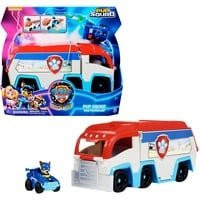 Paw Patrol Pup Squad Patroller Teamfahrzeug mit Chase-Spielzeugauto aus Der Mighty Kinofilm - Bild 1