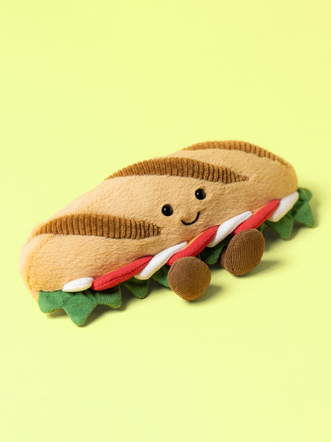 Jellycat Amuseables Caprese Baguette, Plüsch / Textil, 10cm - Bild 1