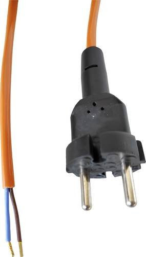 HELU Strom Netzkabel Orange, Länge: 3 m - Bild 1