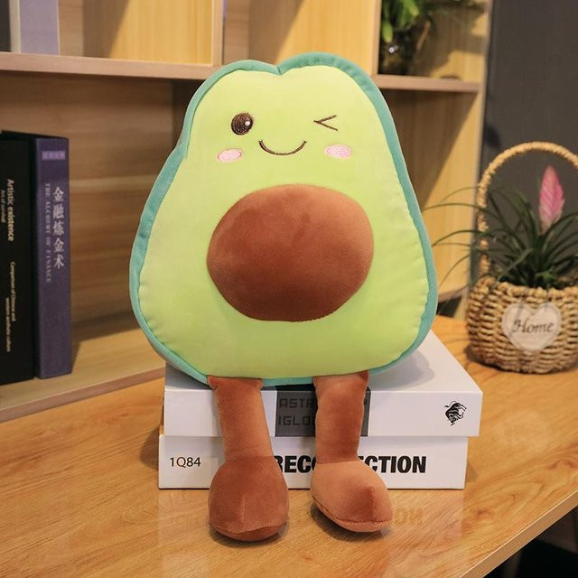 Avocado Stofftier Plüschtier, grün, 60cm, ab 14 Jahren - Bild 1