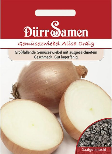 Dürr Samen Spanische Gemüsezwiebel Alisa Craig Saatgut - Bild 1