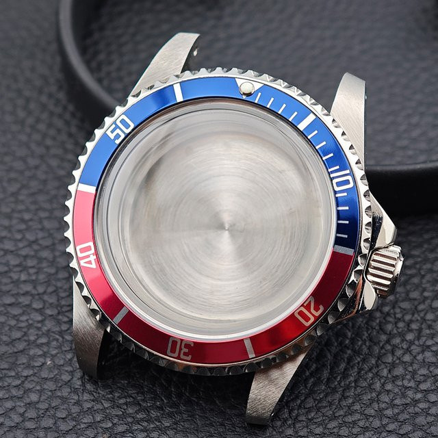 Dwayne Campbell Uhrengehäuse Vintage, Edelstahl, Saphirglas, 39,5 mm, Herren - Bild 1