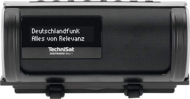 TechniSat DIGITRADIO Bike 1 mobiles DAB+/UKW-Radio für Fahrräder mit Bluetooth in Schwarz/Silber - Bild 1