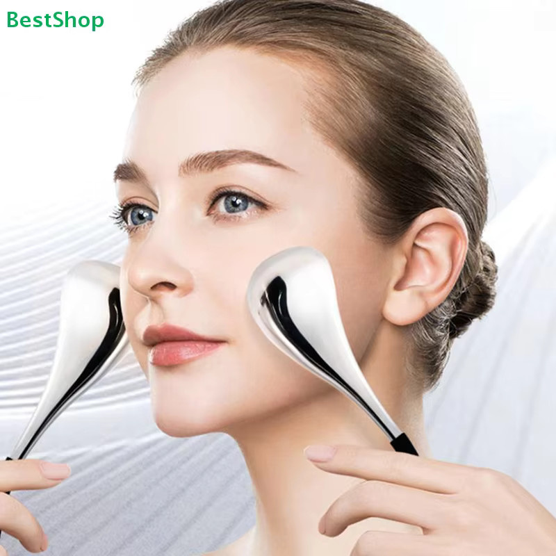 HNKMP Edelstahl-Eiskugeln Gesichtsmassagegerät, Cryo-Sticks für Gesicht und Augen, Unisex - Bild 4