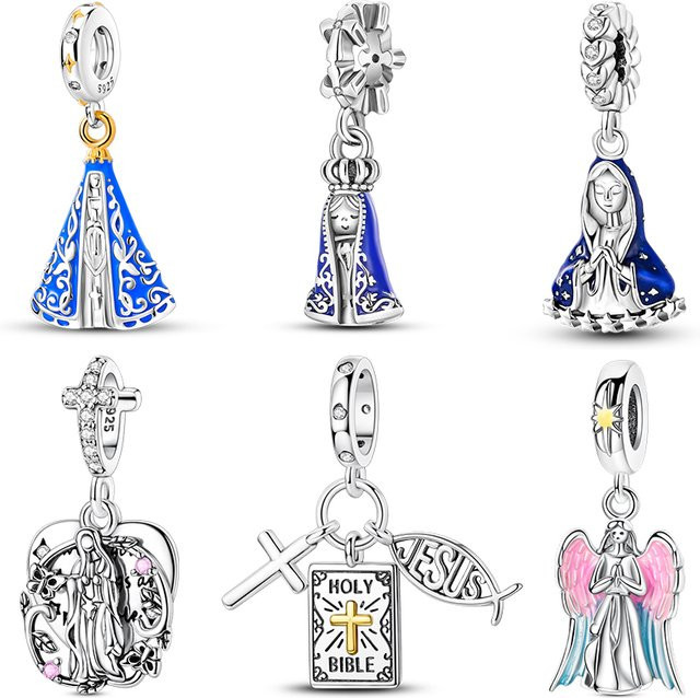 Qikaola Anhänger Nossa Senhora Aparecida, 925 Silber, Damen - Bild 1