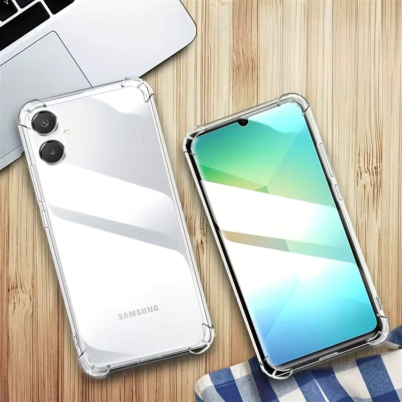 Transparente Handyhülle aus weichem TPU-Silikon für Samsung Galaxy A06 5G und Samsung Galaxy A06 4G - Bild 2