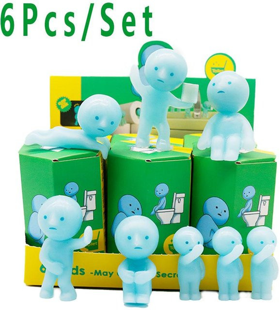 SMIK Multiple Series Nachleuchtend Grün Puppe Blind Box Actionfiguren - Bild 1