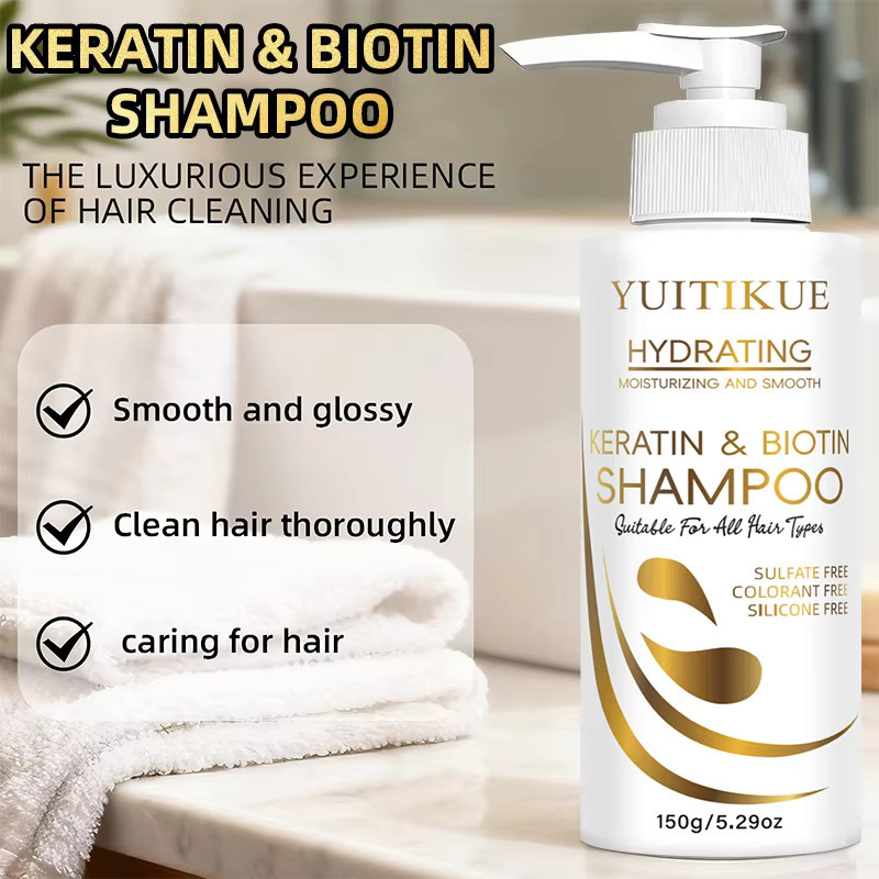 YUITIKUE Shampoo mit Keratin & Biotin, Unisex - Bild 3