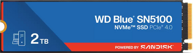 Western Digital Blue SN5100 NVMe M.2 SSD, 2 TB - Bild 1