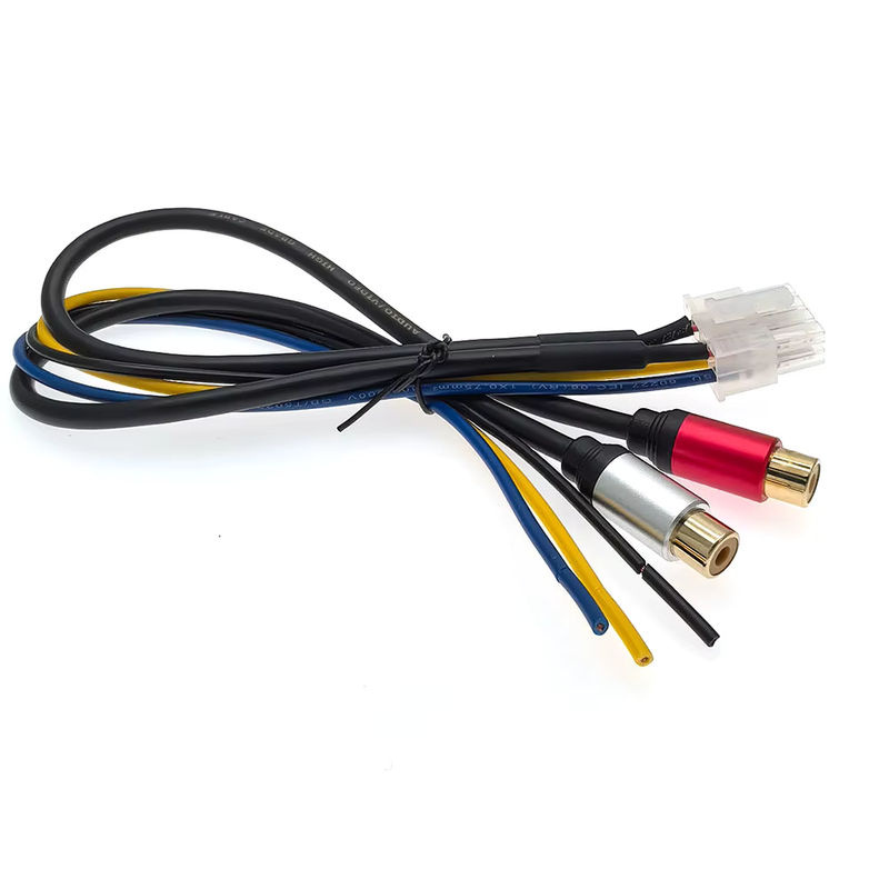 8-poliger RCA Leistungsverstärker-Kabelbaum für Pioneer TS-WX120A, TS-WH500A, TS-WX110A, TS-WX11A, TS-WX210A, TS-WX105A und TSWX66A - Bild 3