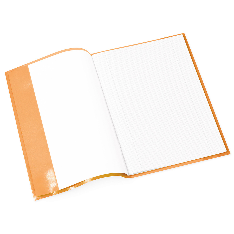 HERMA Heftschoner DIN A4 aus Kunststoff in Orange und Transparent - Bild 2