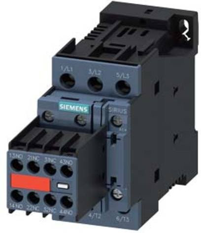 Siemens Schütz 3RT2028-1BB44-3MA0 mit 3 Schließern, 690 V/AC, grau - Bild 1