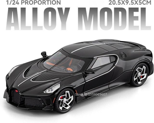 Linyi toy car La Voiture Noire Bolide Sportwagen, 1:24, Modell, ab 14 Jahren - Bild 1