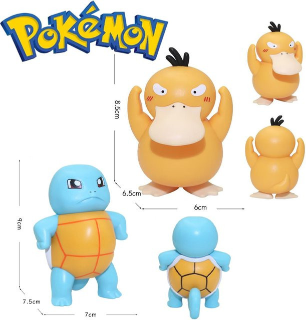 Bandai Pokémon Psyduck Figur, Einzelfigur, Gelb - Bild 1