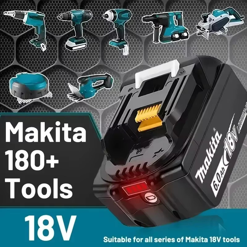 Makita Li-Ion Akku 18 V, 6,0 Ah, Schwarz - Bild 6