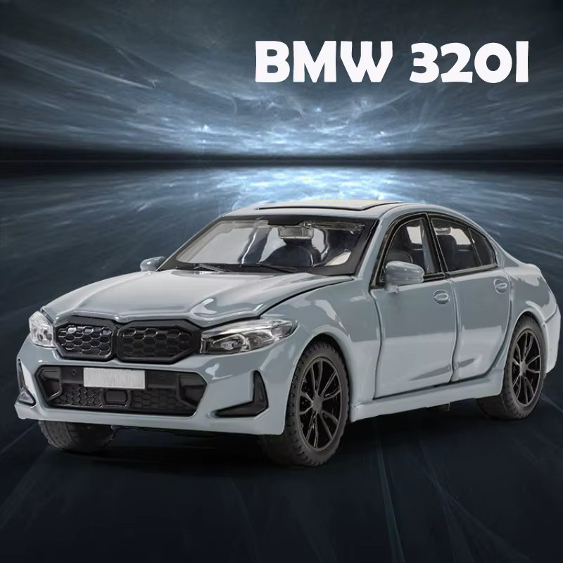 WELLY BMW 320I, Modellauto, 1:32, Metall, mit Licht und Sound - Bild 2