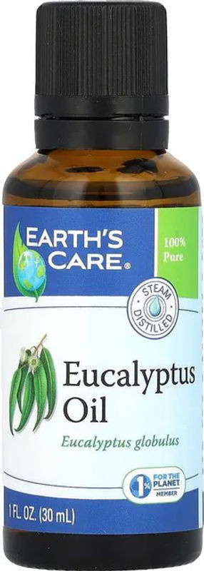 Earth'S Care 100% reines Eukalyptusöl in brauner Glasflasche, 30 ml - Bild 1