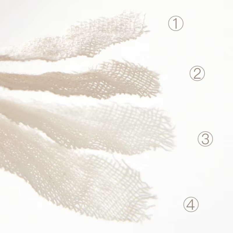DANIVIVI 4-lagige Musselin-Babydecke aus Baumwolle, Grün, B: 130 cm, B: 110 cm - Bild 2