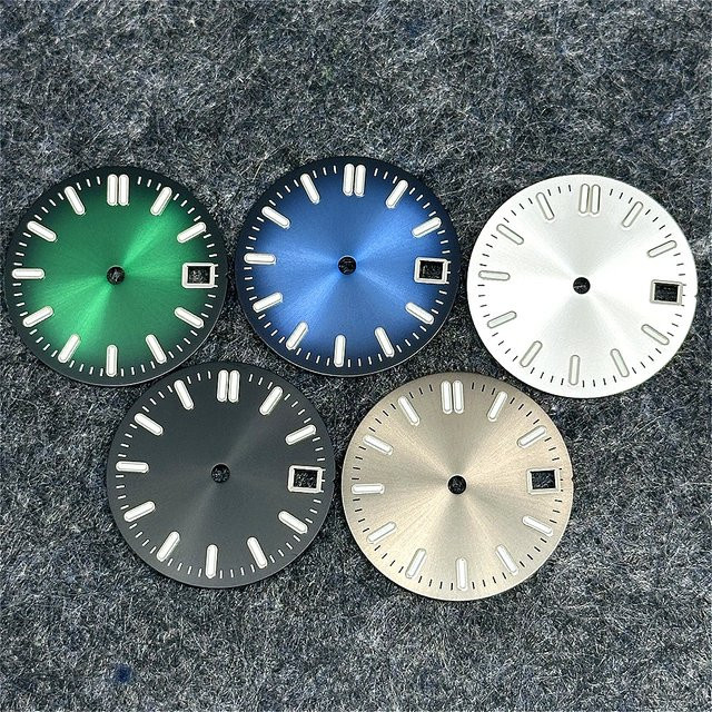 Zifferblatt Sunstreaker grün, 28,5 mm, Unisex - Bild 1