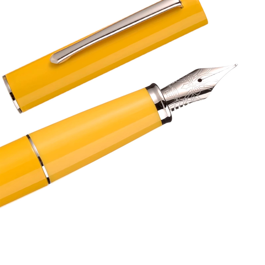Hongdian C2 Mystery Explorer Füllfederhalter aus Metall mit polierter Feder in Blau (EF/F) - Bild 2