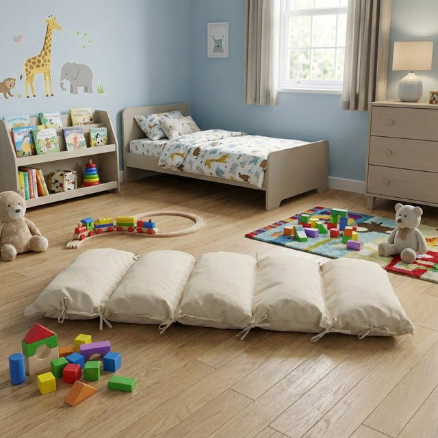 Solini Kissen für Kletterbogen in Beige, wetterfest und waschbar, B/H: 140 x 70 cm - Bild 1