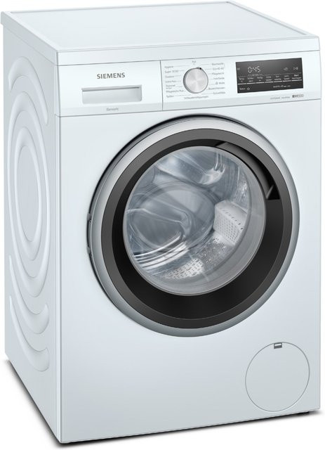 Siemens iQ500 WU14UT70 Stand-Waschmaschine Frontlader weiß, 8 kg, 1400 U/min - Bild 1