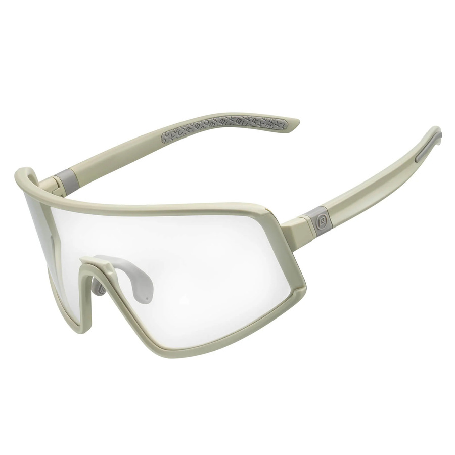 Rockbros Sonnenbrille, Selbsttönend, Vollrand, Gelb-Weiß, TR90 - Bild 1