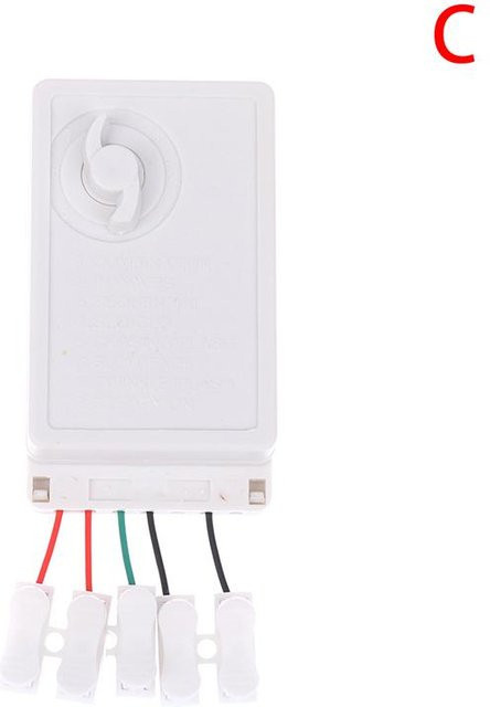 LED Lichterkette Dimmer Ek-04 mit 8 Funktionen und Drehknopf in Weiß - Bild 1