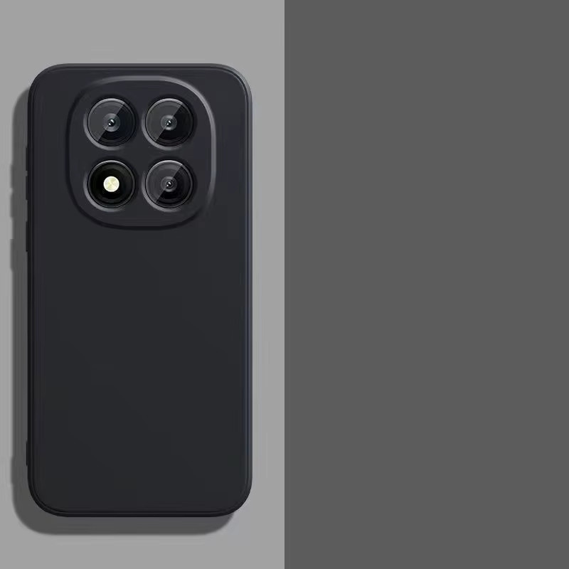 Luxuriöse stoßfeste Silikon-Schutzhülle für Xiaomi Redmi Note 14 Pro 5G und Redmi Note 14 Pro Pro+ Plus 5G in Lila - Bild 3