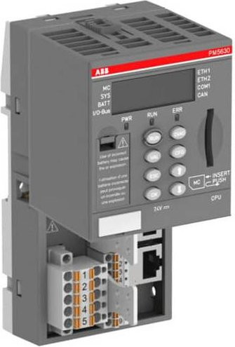 ABB Controller BAC/S1.5.1 in Grau mit Ethernet/LAN und RS-232/485 Schnittstellen - Bild 1