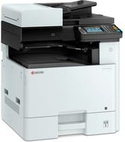 Kyocera ECOSYS M8124cidn Multifunktionsdrucker in Schwarz-Grau-Weiß mit Laser-Technologie für Drucken, Scannen und Kopieren sowie USB-A und Ethernet/LAN - Bild 1