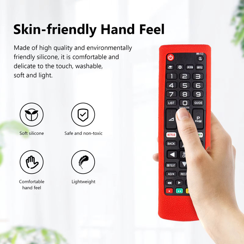 Silikonhülle Schutzhülle in Blau passend für LG Smart-TV-Fernbedienungen der AKB-Serie AKB 75375604 AKB 75095308 AKB 73715601 - Bild 5