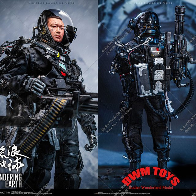 Damtoys The Wandering Earth CN171-11 Rettungseinheit Zhang Xiao Qiang, Actionfigur, Maßstab 1/6, vollständiger Satz - Bild 1