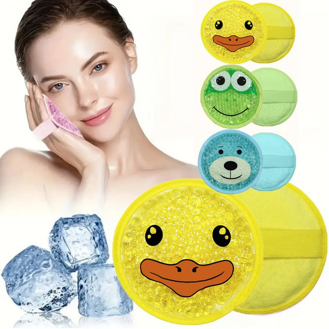 Cartoon Ice Hot Pack, wiederverwendbare Gel-Perlenkompresse, Unisex - Bild 1