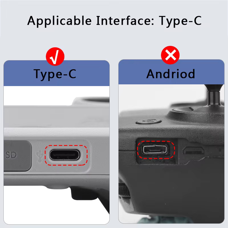 DJI Silikon Staubstecker Abdeckung Typ-C für Mini 4 Pro 5 und Fernbedienungen RC-N1/N2/N3 sowie RC 2 in Weiß - Bild 3