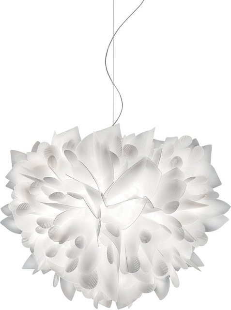 Slamp Veli Foliage Suspension Small Pendelleuchte in Transparent und White aus Opalflex® mit E27 Fassung - Bild 1