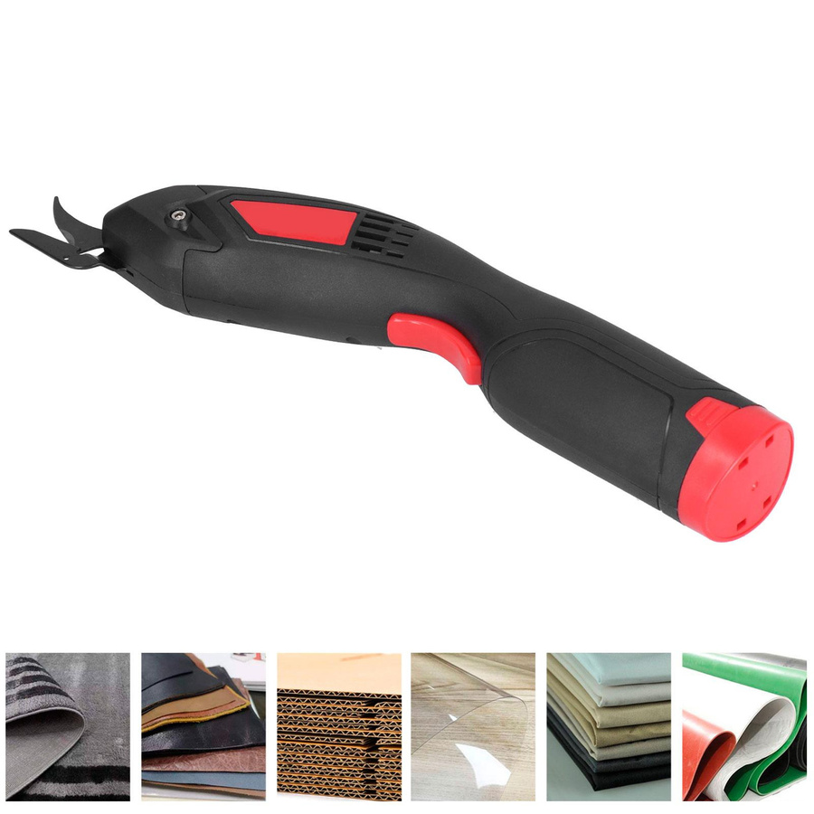 Elektrische Hand-Schere 5V 1A wiederaufladbar als multifunktionales Schneidwerkzeug für Stoff und Leder - Bild 3