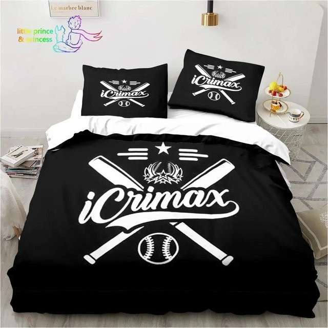 Icrimax 3D-Druck Bettwäsche-Set aus Mikrofaser mit grafischem Design in Schwarz, B/H: 240 x 210 cm - Bild 1