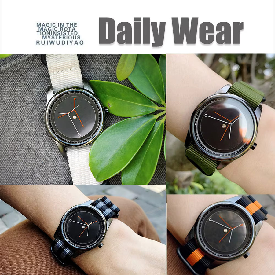 Enmex Armbanduhr, Quarz, Digitaluhr, Textil, Schwarz, Unisex - Bild 3