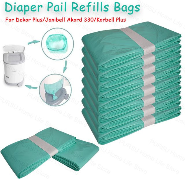 Windelbeutel Refill für Korbell Plus Windeleimer und Janibell Akord 330 - Bild 1