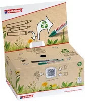 edding Sammelbehälter Recycling Rücknahmebox braun aus Papier - Bild 1