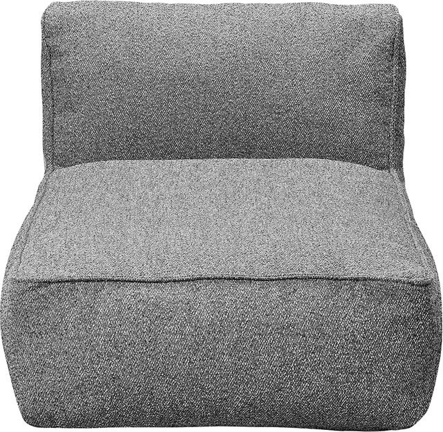 Blomus 1-Sitzer Modul GROW in Stone Bouclé, Farbe: Beige/Grau, B/T/H: 75 x 68 x 75 cm - Bild 1