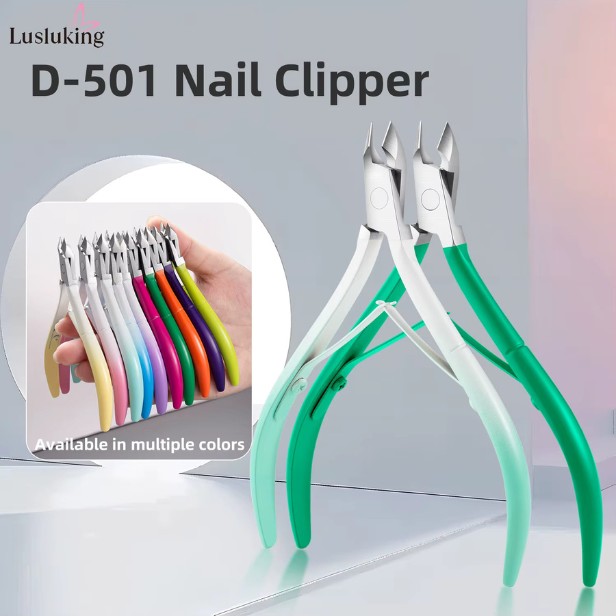 LUSLUKING Nagelhautzange aus Edelstahl, Dunkelviolett, Metallic, Unisex - Bild 2