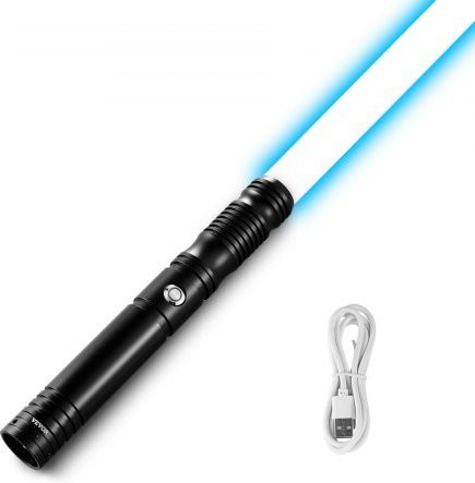 VEVOR Light Sword, Light up Sword mit 12 RGB Farben, Schwarz - Bild 1