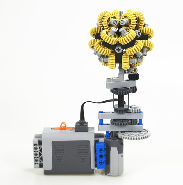 ZIYUBrick Technic Bausteine Selbst-Verriegelung Ziegel Technische Teile Bunt / Mehrfarbig - Bild 1