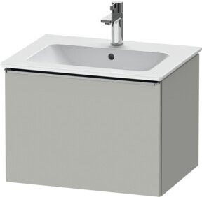 Duravit Waschtischunterschrank D-Neo wandhängend in Grau matt, B: 61 cm, T: 46,2 cm, H: 44 cm - Bild 1