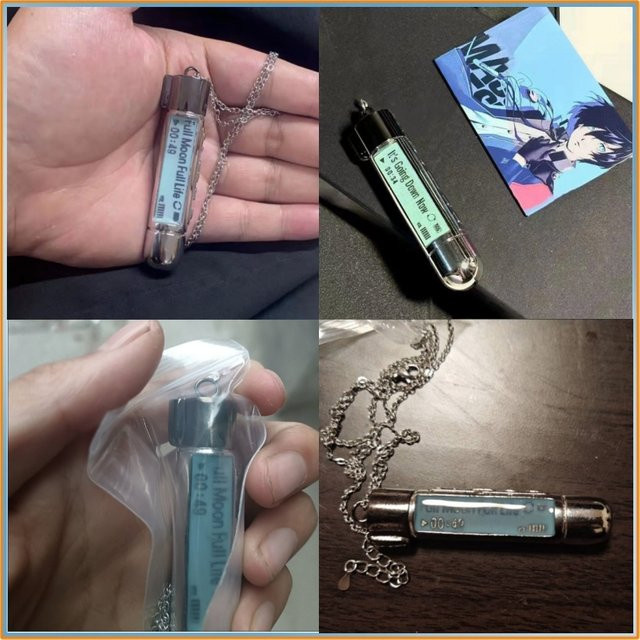 Bandai Persona 3 Makoto Yuki Anime Merchandise MP3-Player Modell Halskette, Cosplay Prop, Unisex - Bild 1